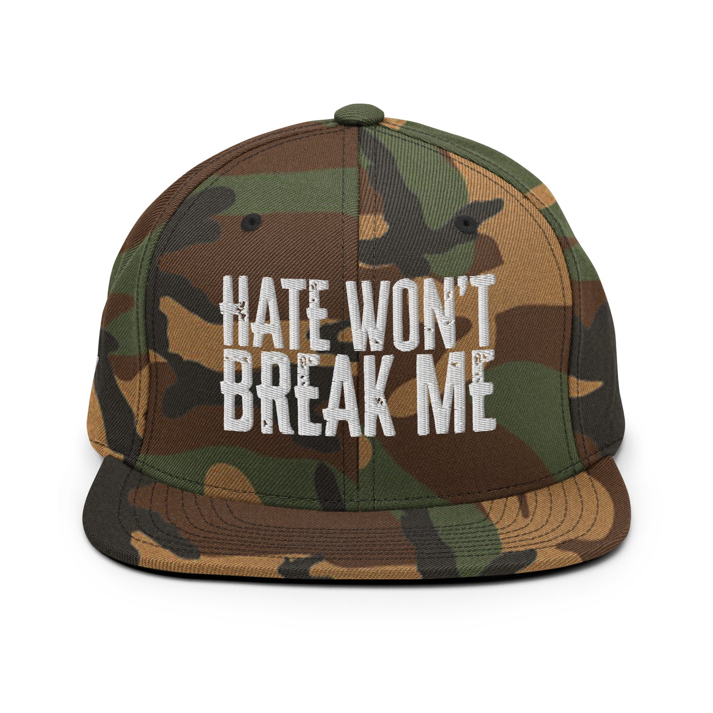 *LLW HWBM Camo Snapback Hat