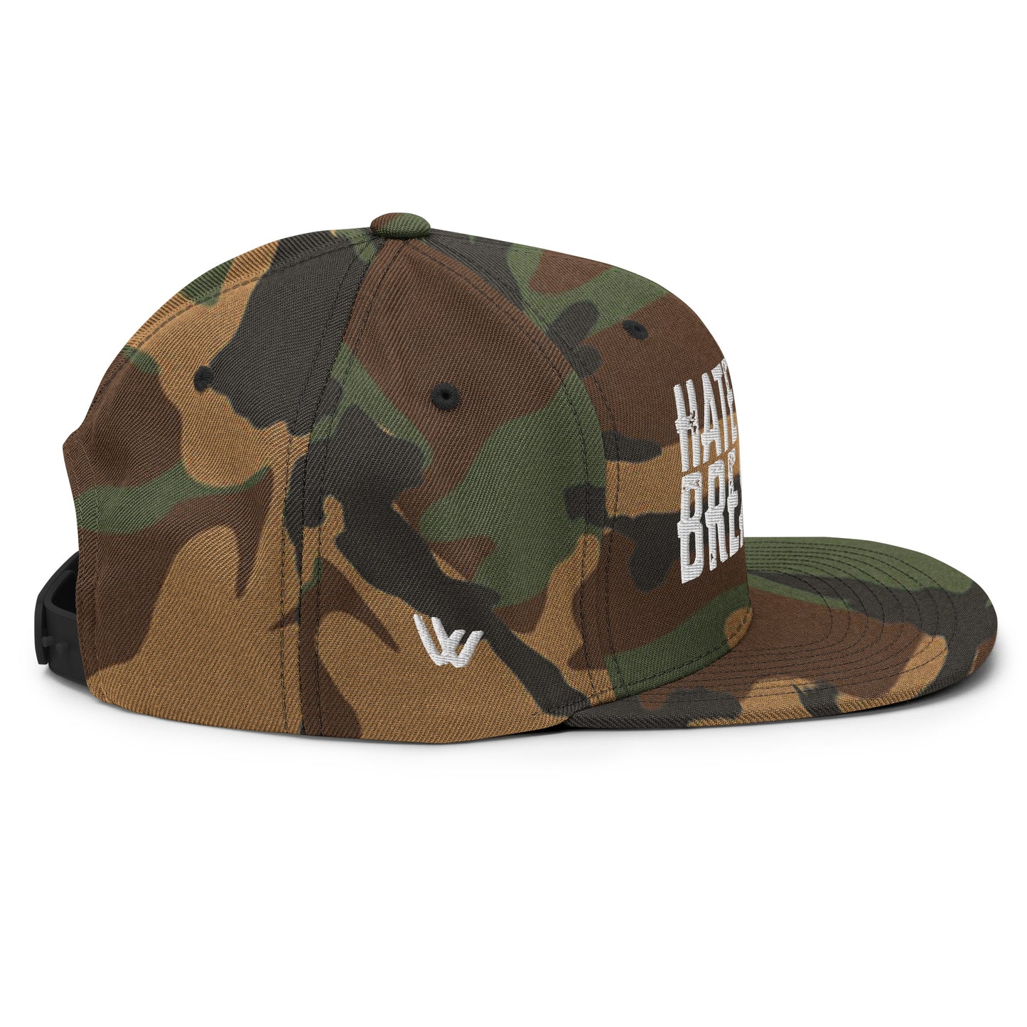 *LLW HWBM Camo Snapback Hat